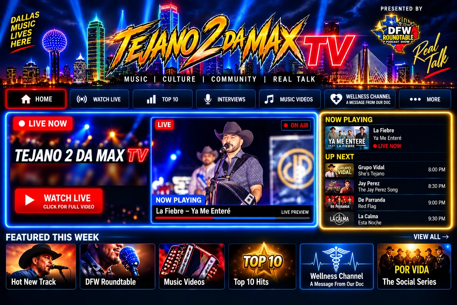 Tejano 2 Da Max TV